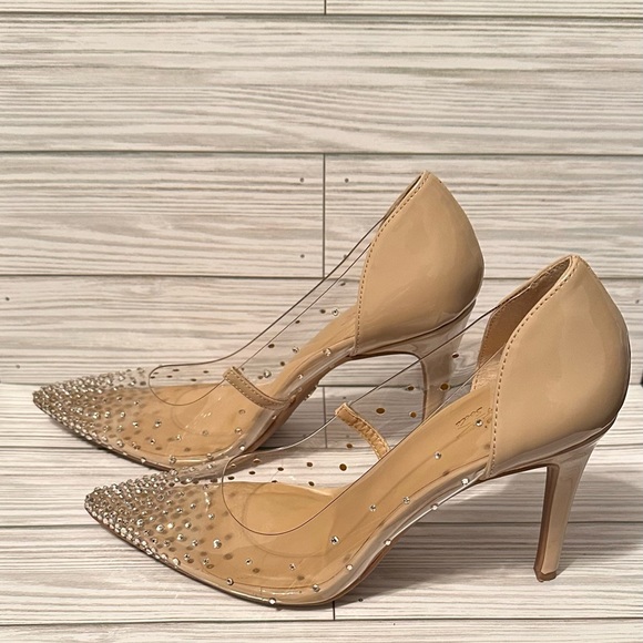 Thalia Sodi Womens Grazella Pointed Toe Classic Pump Translucent Clear Size 9M - Picture 4 of 6